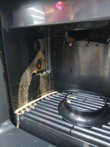 cup detector sensor in vending machine