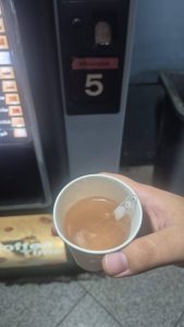 delivering hot water instead of coffee
